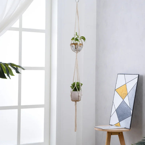 Chic Macrame Plant Holder