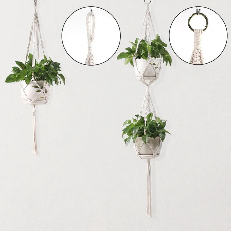 Chic Macrame Plant Holder
